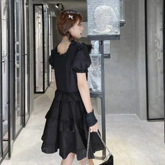 Harajuku Goth Lolita Mini Dress