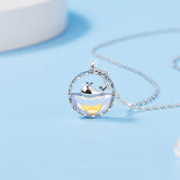 Cute Blue Whale Necklace