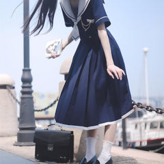Japanese Sailor Collar Dress