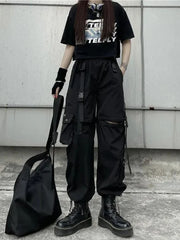 Gothic Techwear Cargo Pants