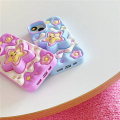 Kawaii 3D Star iPhone Case
