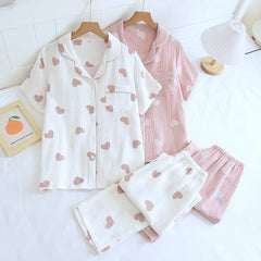 Pastel Heart Kawaii Pajamas