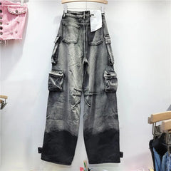 Gradient High Waist Jeans