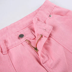Pastel Techwear Cargo Pants
