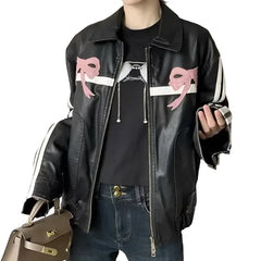Cute Punk Leather Jacket