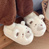 Kawaii Bear Winter Slippers