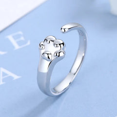 Cat Paw Open Ring