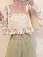 Sweet Flower Kawaii Top