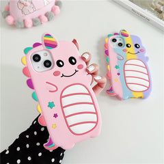 Cartoon Unicorn 3D iPhone Case