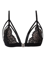 Sexy Black Lace Wild Obsession Bralette Top