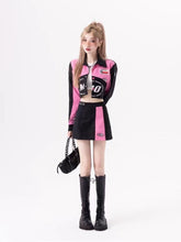 Aesthetic Y2K Jacket & Skirt