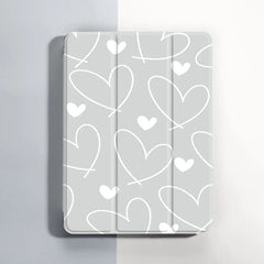 Minimalist Love Doodle iPad Case