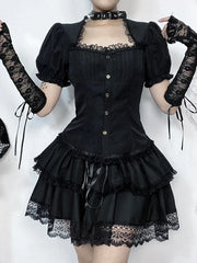 Gothic Lolita Vintage Blouse