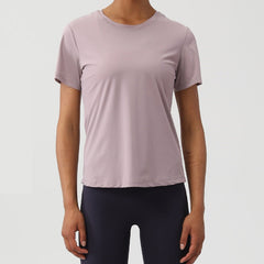 Loose Round Neck Women's Sports & Fitness Top