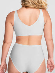 Airy Zero V-Neck Bra Moondust
