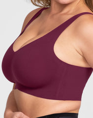Airy Zero V-Neck Bra Fig Plus