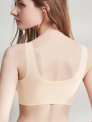 Plus Size Wings Lace Wireless Bra
