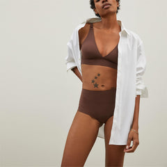 The Invisible Push Up Wireless Bra Tan