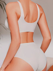 Wireless Seamless Shapewear Two-Piece Bra Set