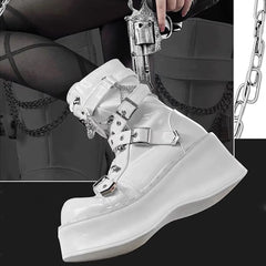 Punk Y2K Platform Boots