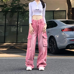High Waist Wide Jeans