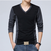 Mateo - Paneled Long Sleeved T-Shirt