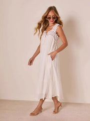 Cotton Sleeveless Nightdress