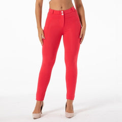 Cheeky Red Butt Lift Pants
