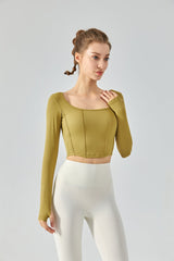 Cropped Sports Top