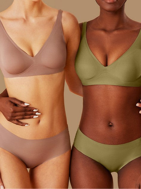 Basic French Push-up Wireless Bra