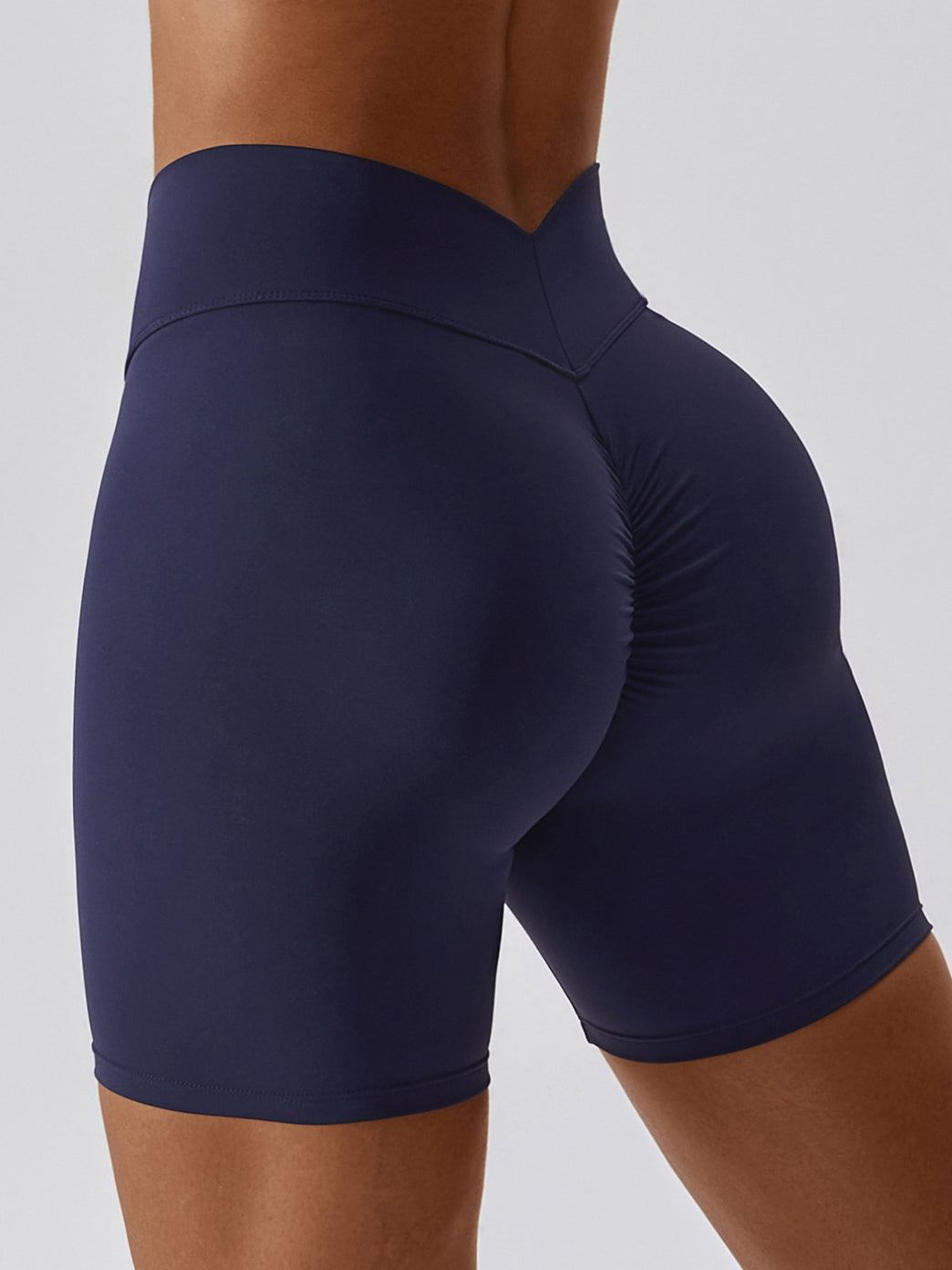 Butter Soft Back V Scrunch Shorts