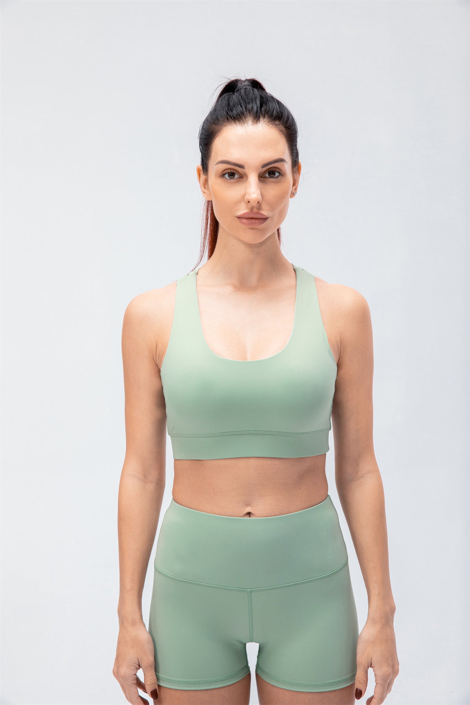 Sports Bra & Shorts Set- Attitude