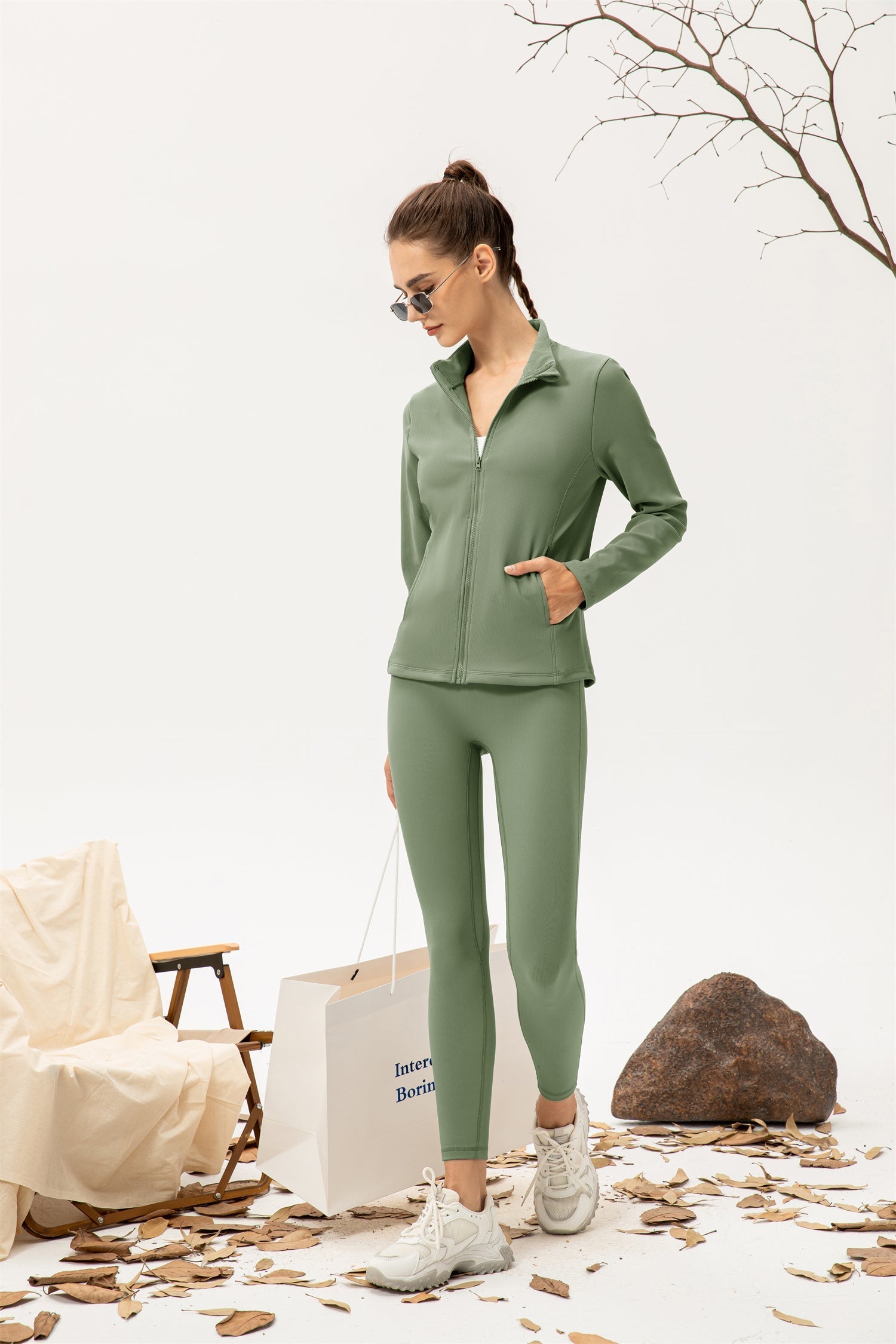 Fleece Jacket & Leggings Set