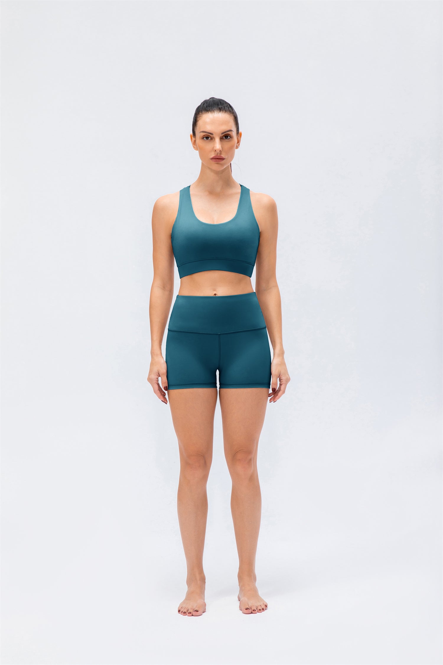 Sports Bra & Shorts Set- Attitude
