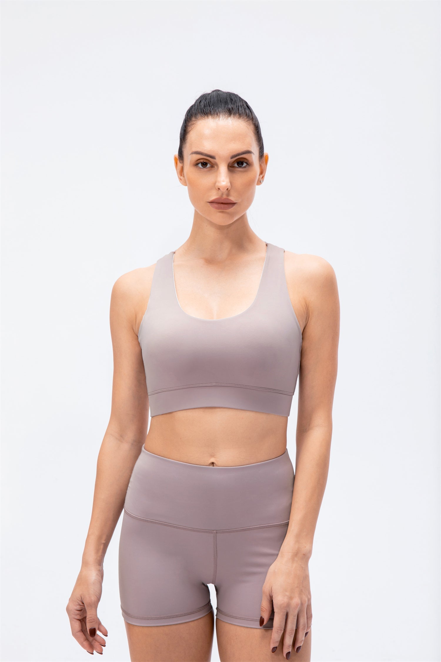 Sports Bra & Shorts Set- Attitude