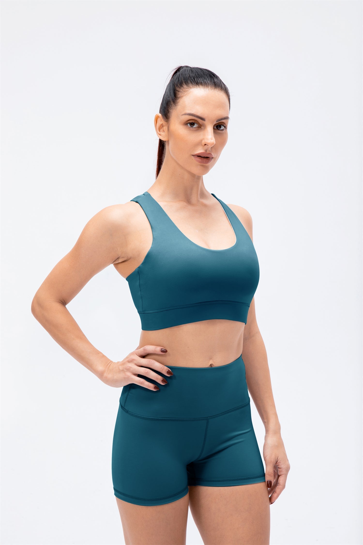 Sports Bra & Shorts Set- Attitude