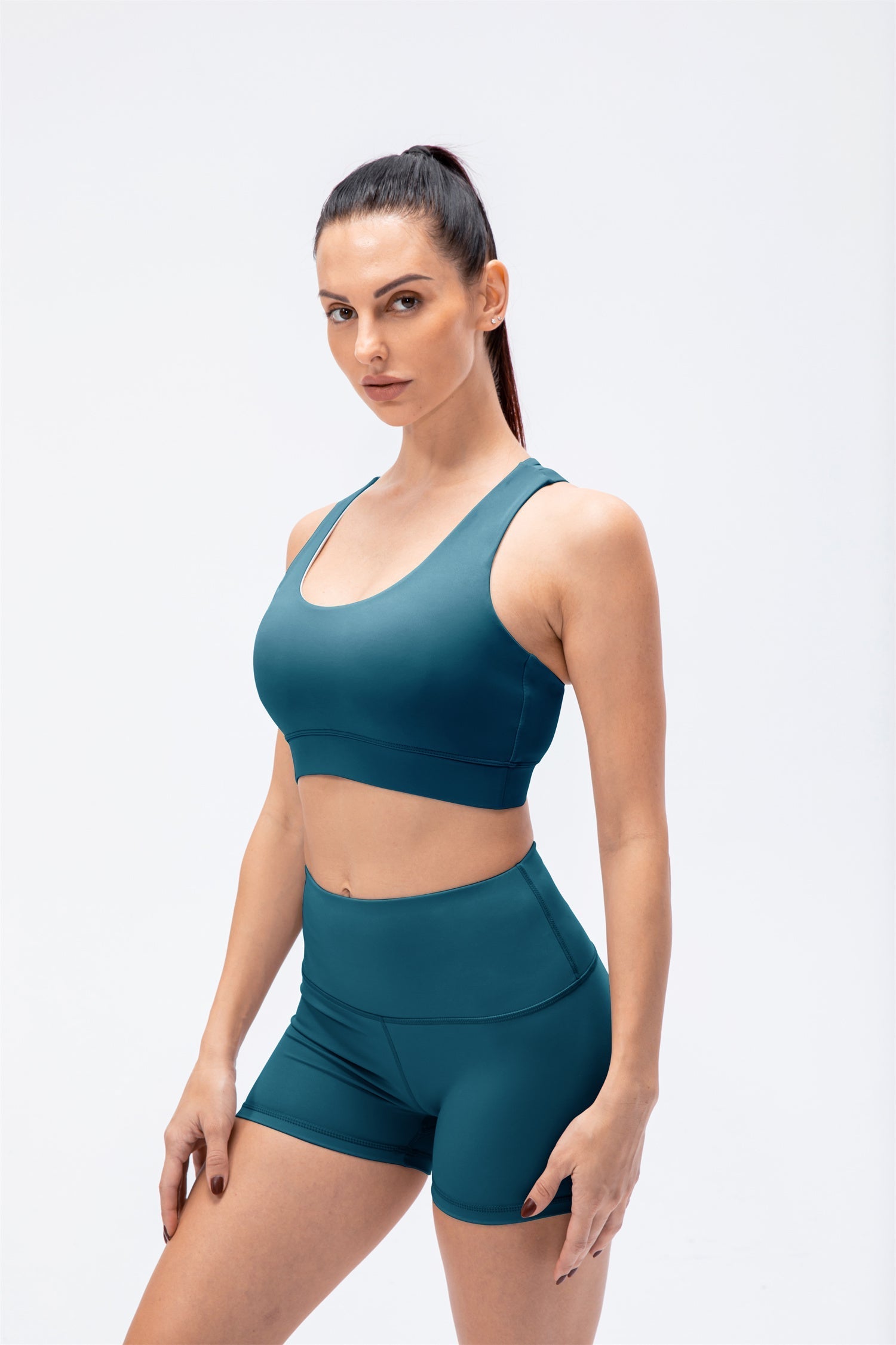 Sports Bra & Shorts Set- Attitude