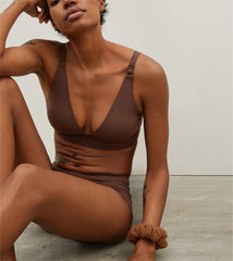 The Invisible Push Up Wireless Bra Tan