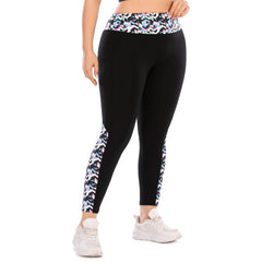 Plus Size Yoga Pants Workout Outfits Leggings with Pocket