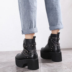 Gothic Style Aesthetic Boots
