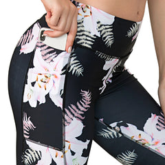 Cloth Yoga Pants with Pocket Squat Proof Leggings