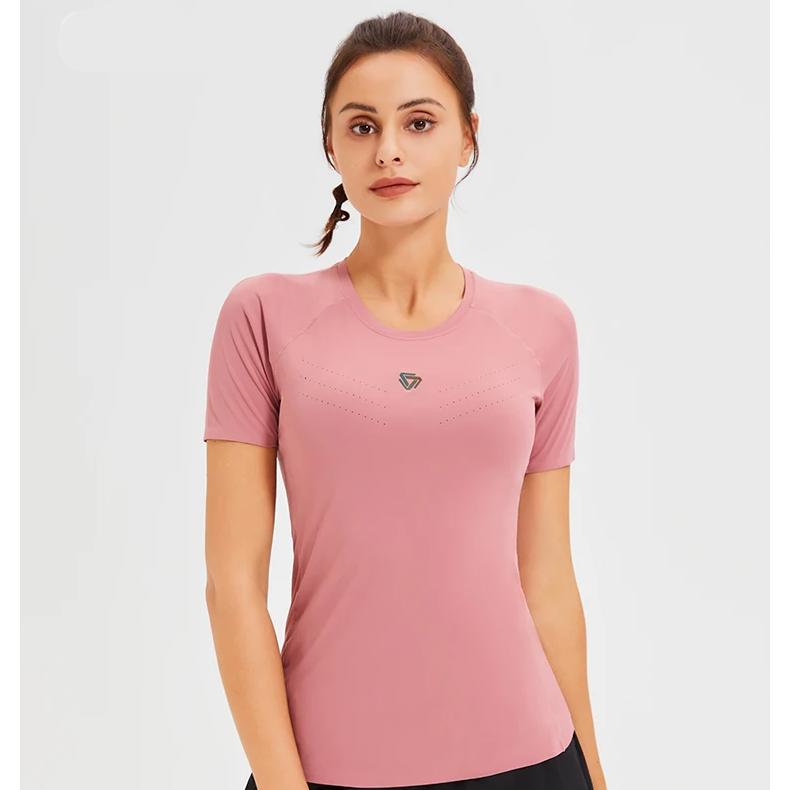 Women's Quick Drying Breathable Holes Yoga Top