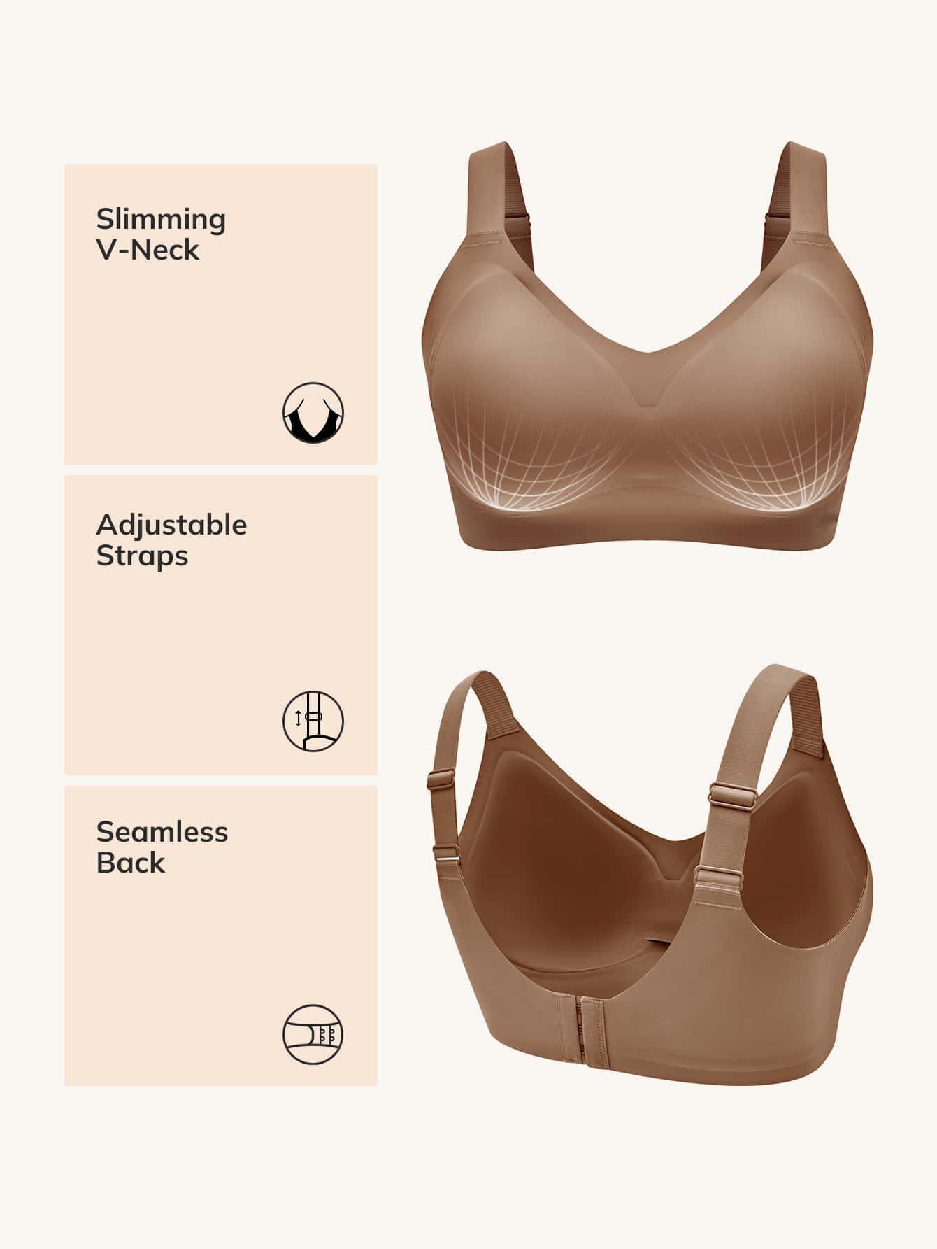Plus Wireless Lounge Bra Peru