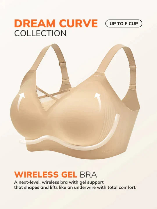 Wireless Lounge Bra Apricot