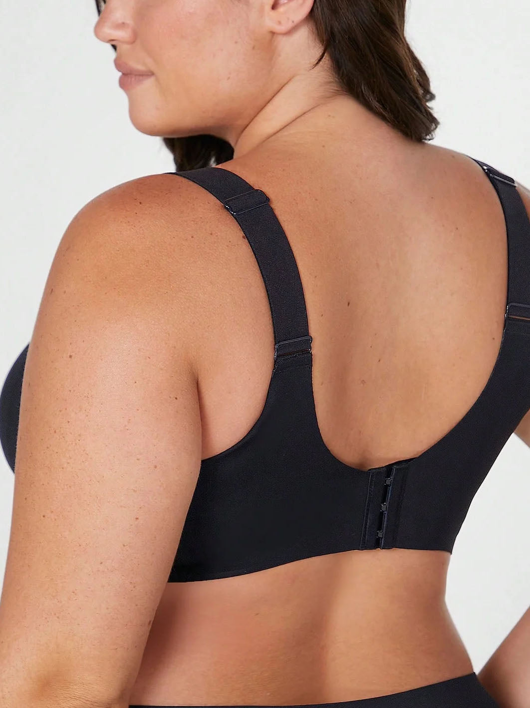 Plus Wireless Lounge Bra Black