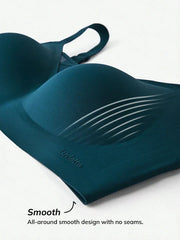 Wireless Lounge Bra Blue