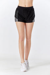 2-in-1 Mesh Yoga & Running Women's Shorts