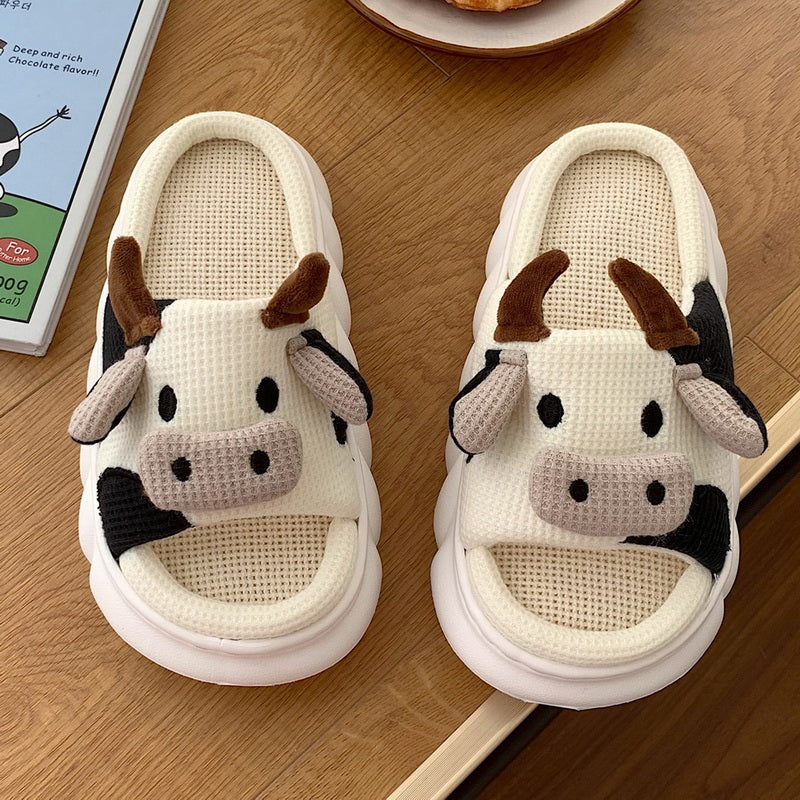 Kawaii Animals Platform Slippers