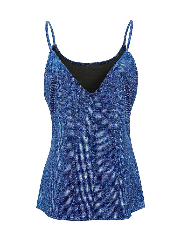 Loose V-neck Vest