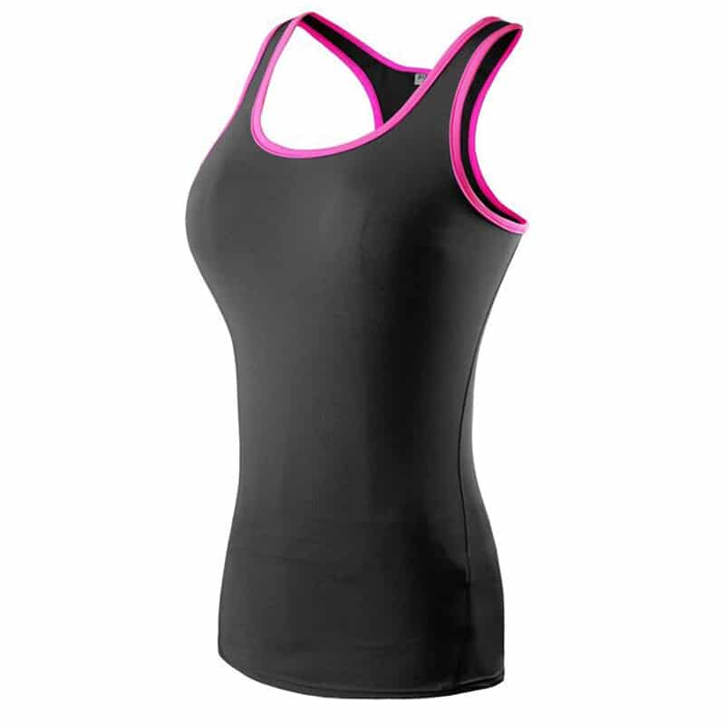 Women's Contrast Trim Sports Tank Top